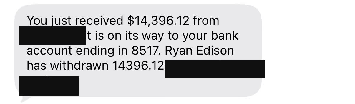 five figure deposit