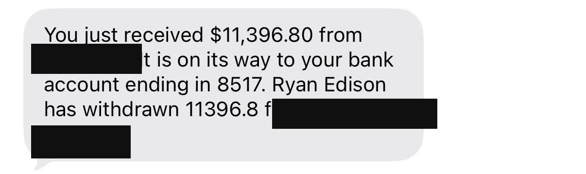 five figure deposit