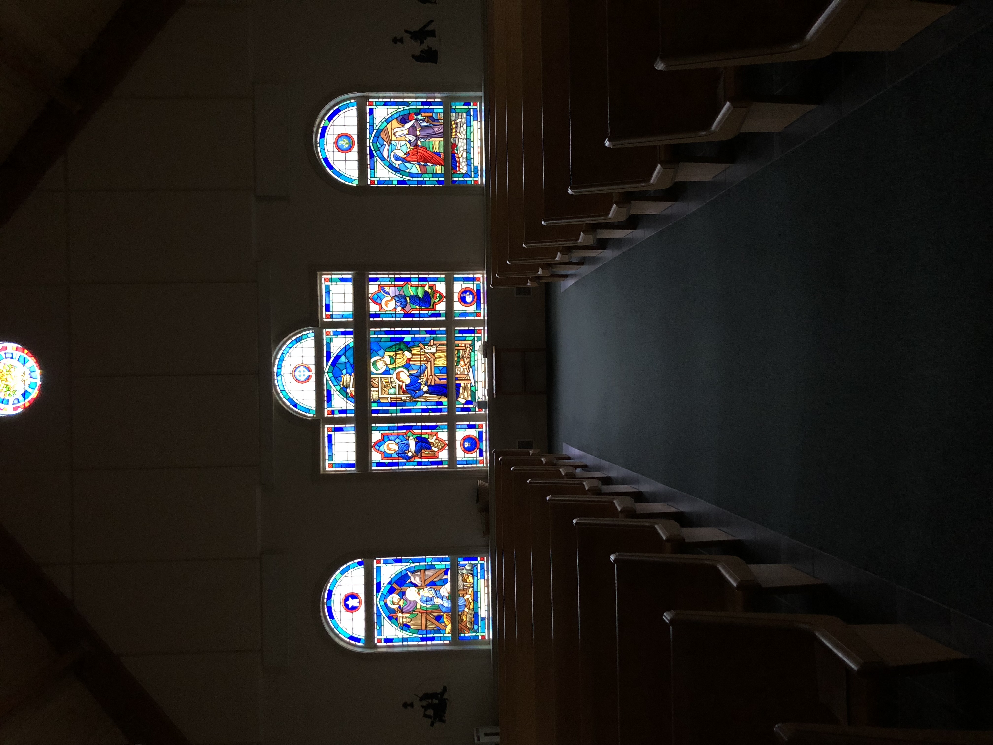 The church in Meredith, New Hampshire