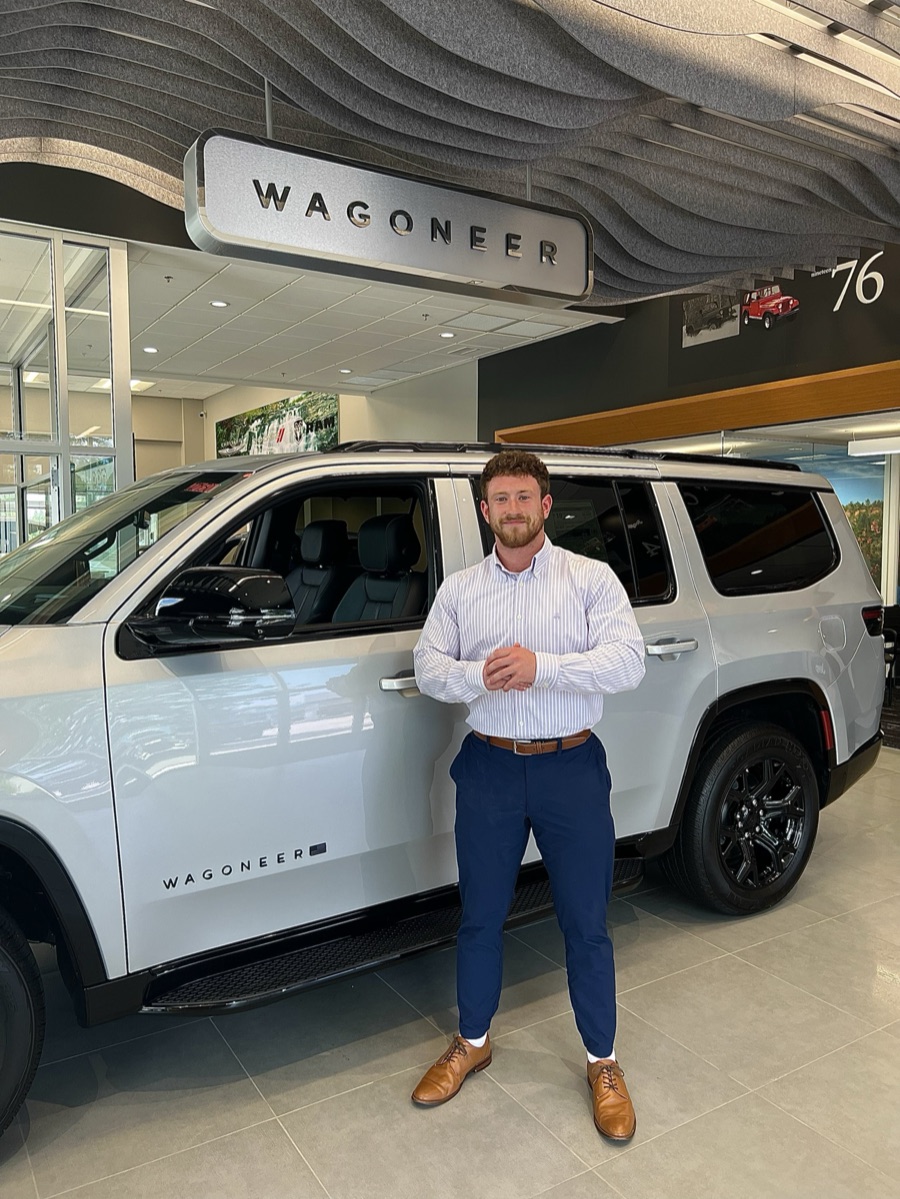 Ryan at his first dealership