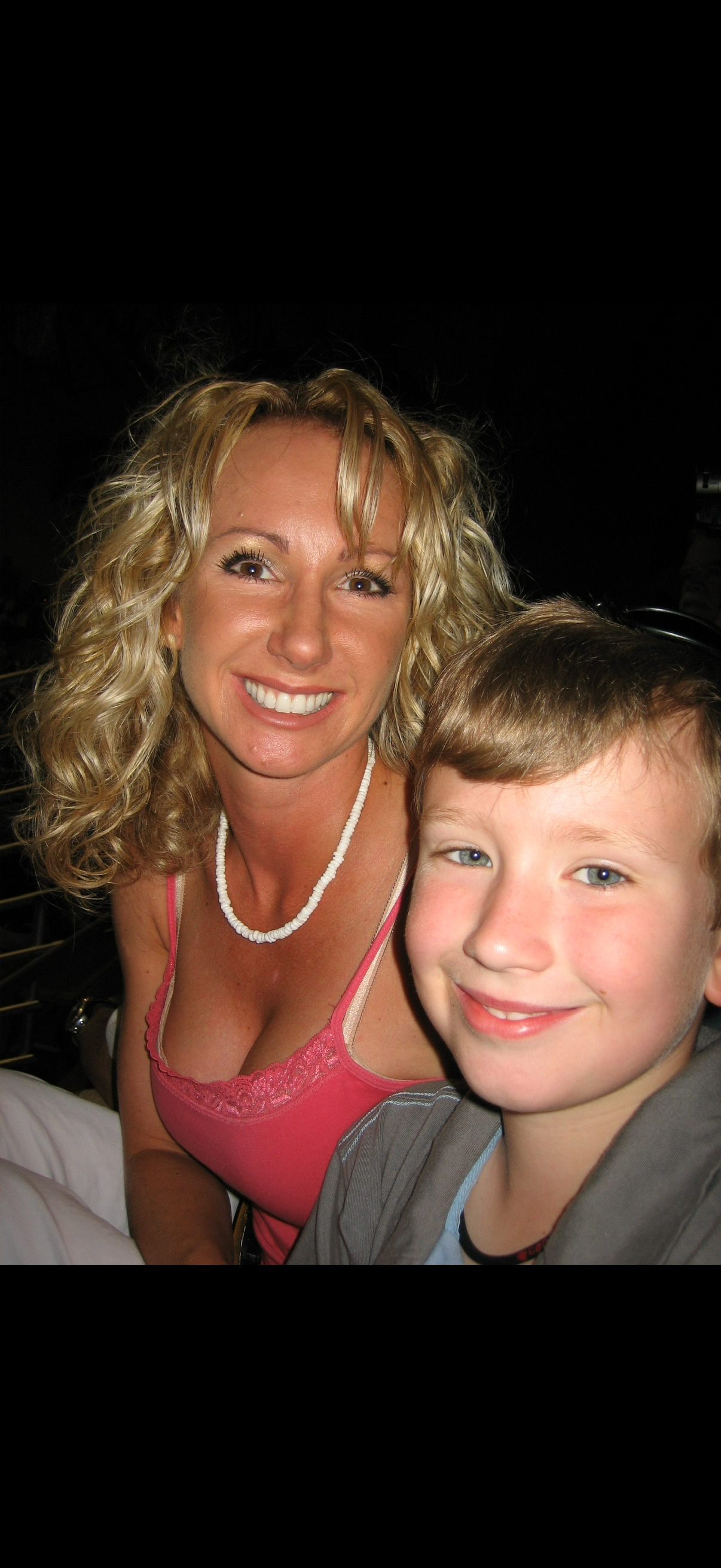 Ryan as a kid with his mom